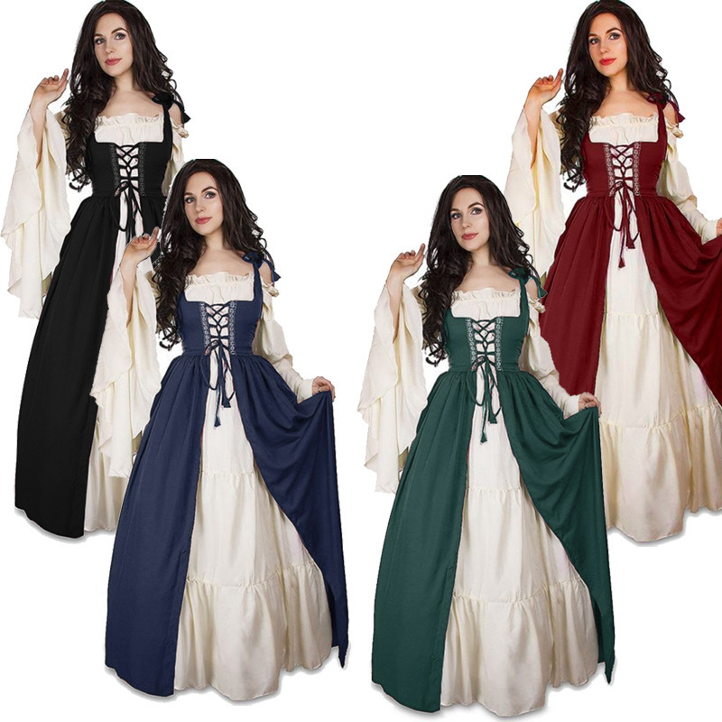 Ethnic Fashion Dress - فستان عصر النهضة من العصور الوسطى