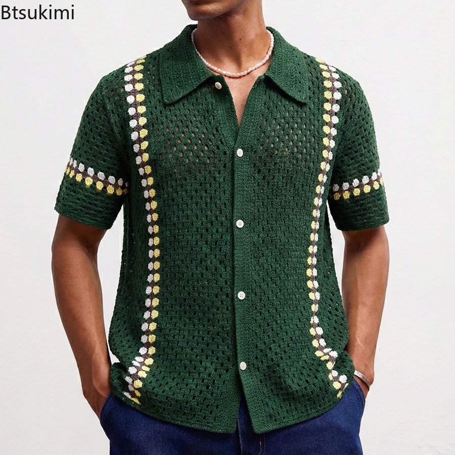 Urban Ethnic Fashion - كارديجان رجالي جديد بأسلوب عرقي عتيق،