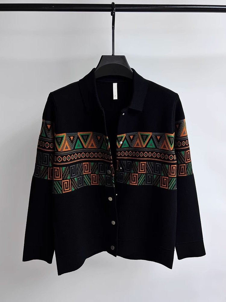 كارديجان رجالي أنيق محبوك بياق - مراجعة Urban Ethnic Fashion وسعره