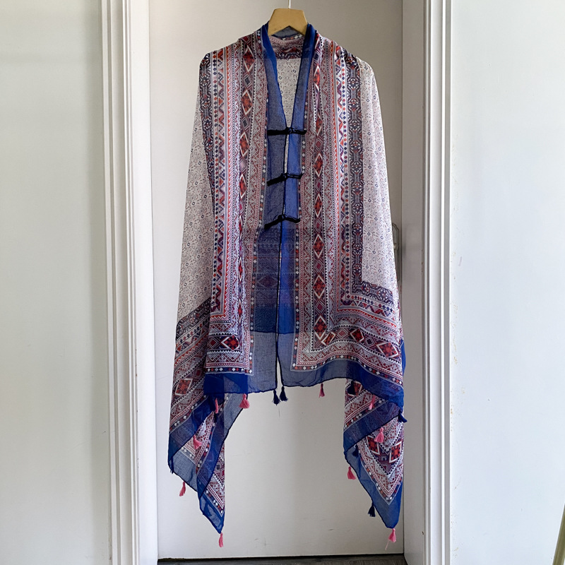 شال بيزلي بتصميم عرقي جديد مع  - مراجعة Go Ethnic Fashion وسعره