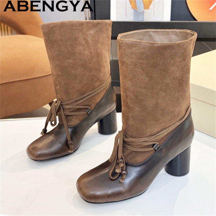 أحذية نسائية من ABENGYA بكعب س - مراجعة Ethnic Fashion Week وسعره